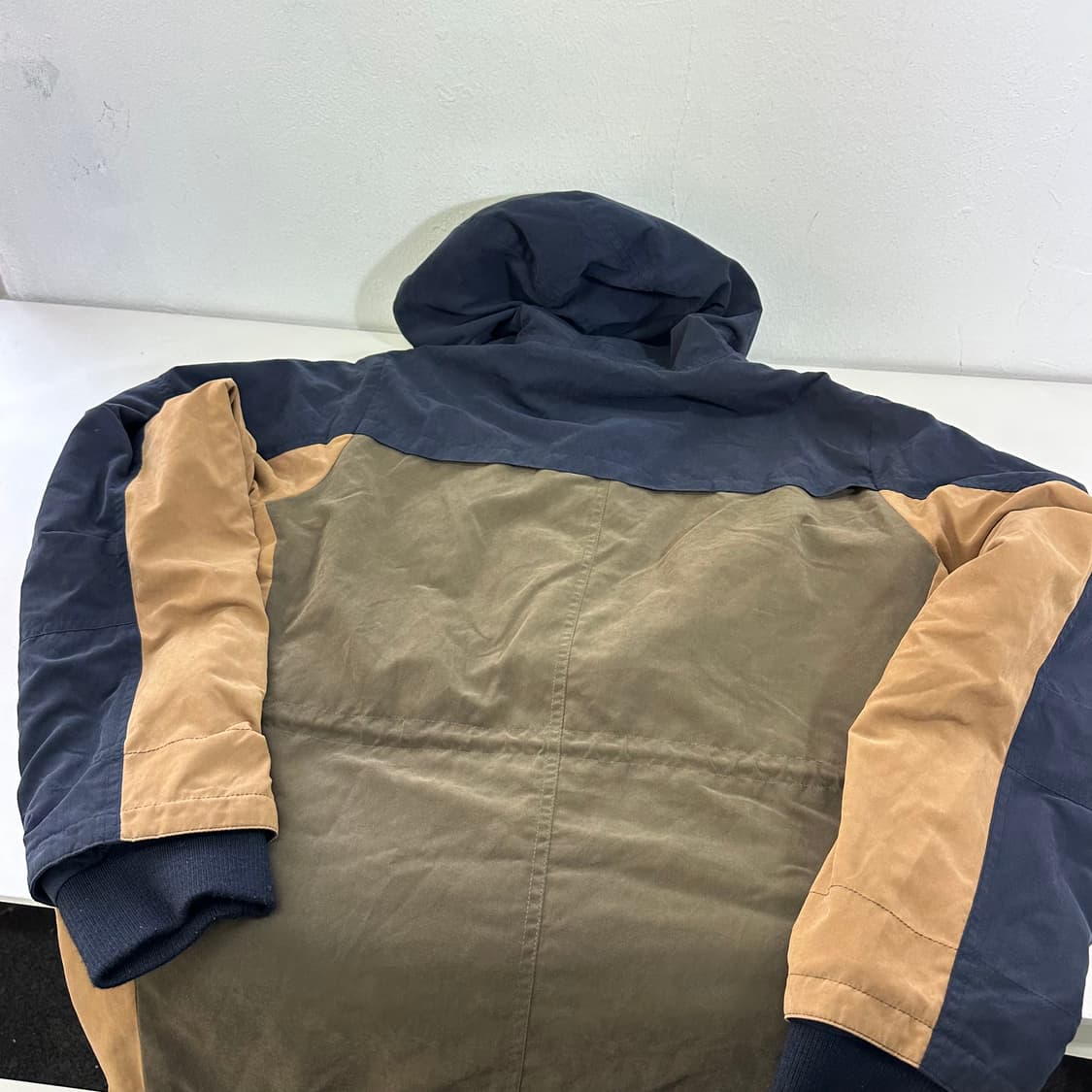 L 퀵실버 멀티컬러 기본로고 투웨이 누빔후드점퍼 상품이미지9