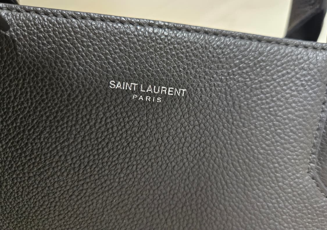 생로랑 리브고쉬 탑 토트백 블랙 상품이미지4