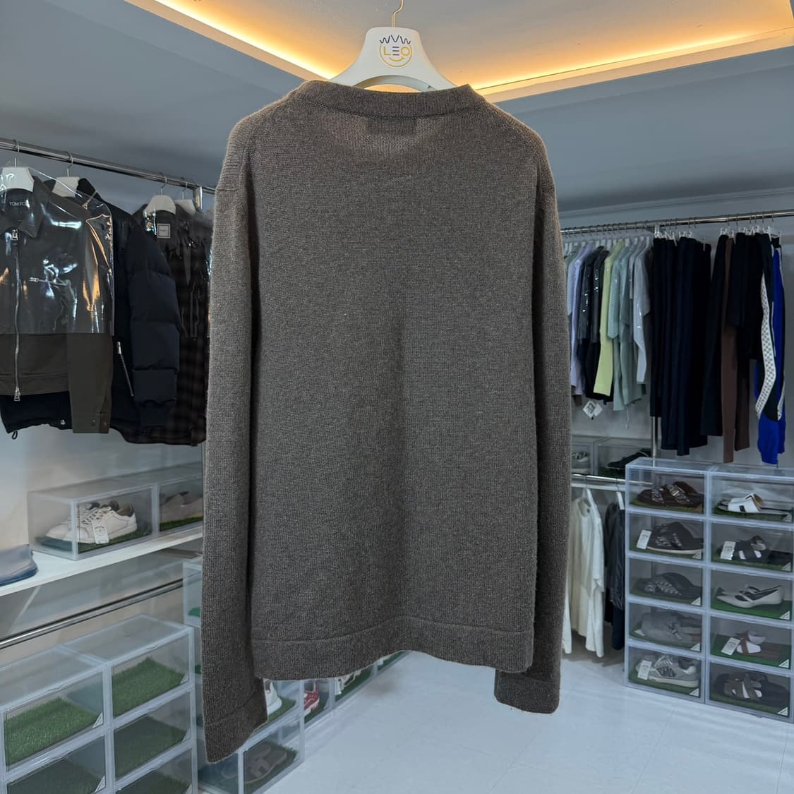 [리오브] 디올 꾸뛰르 자수 로고 캐시미어 니트 상품이미지2