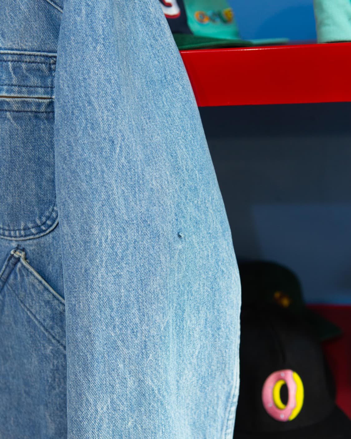 80s 엘엘빈 데님 헌팅 자켓 상품이미지5