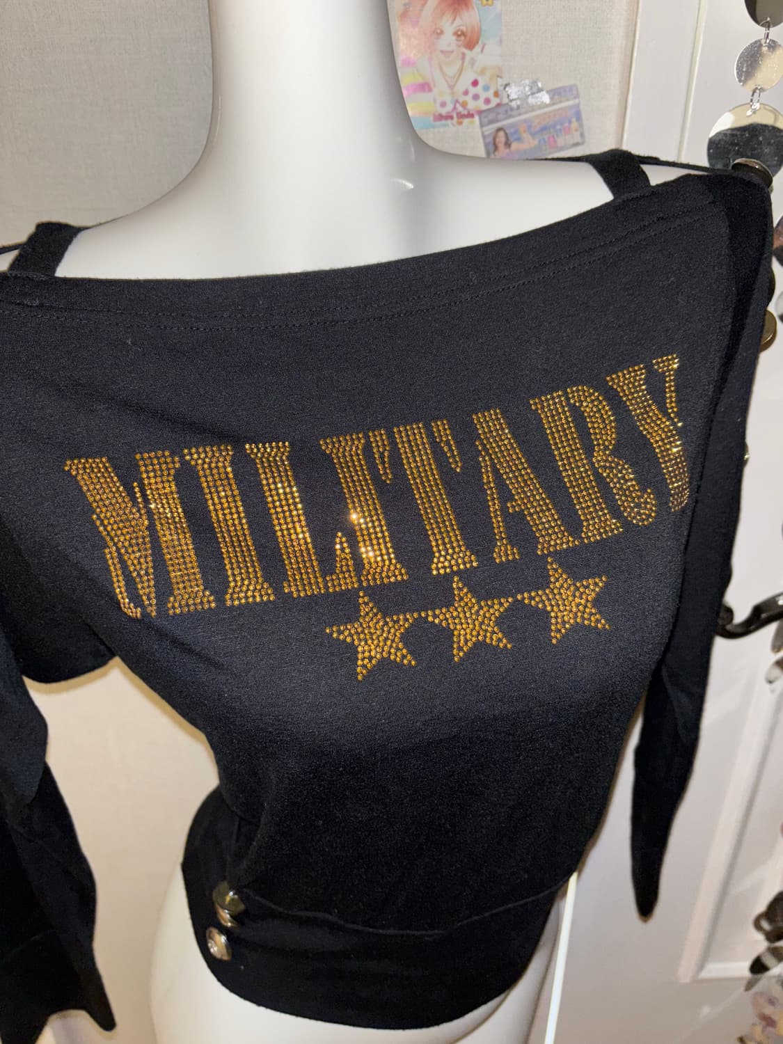 military golden star gyaru top 상품이미지1