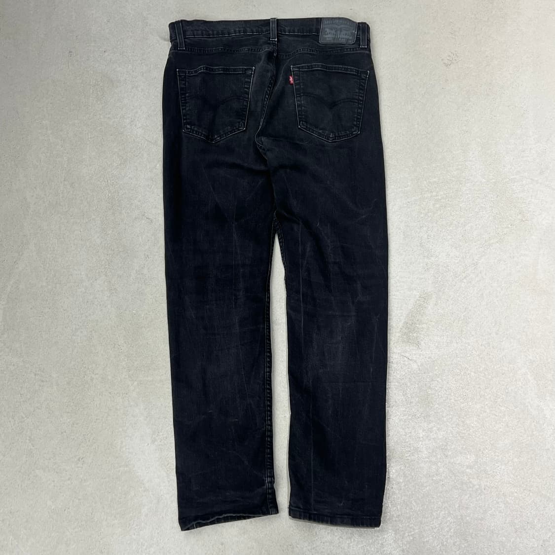 리바이스 502 흑청 데님팬츠 s09752 상품이미지2