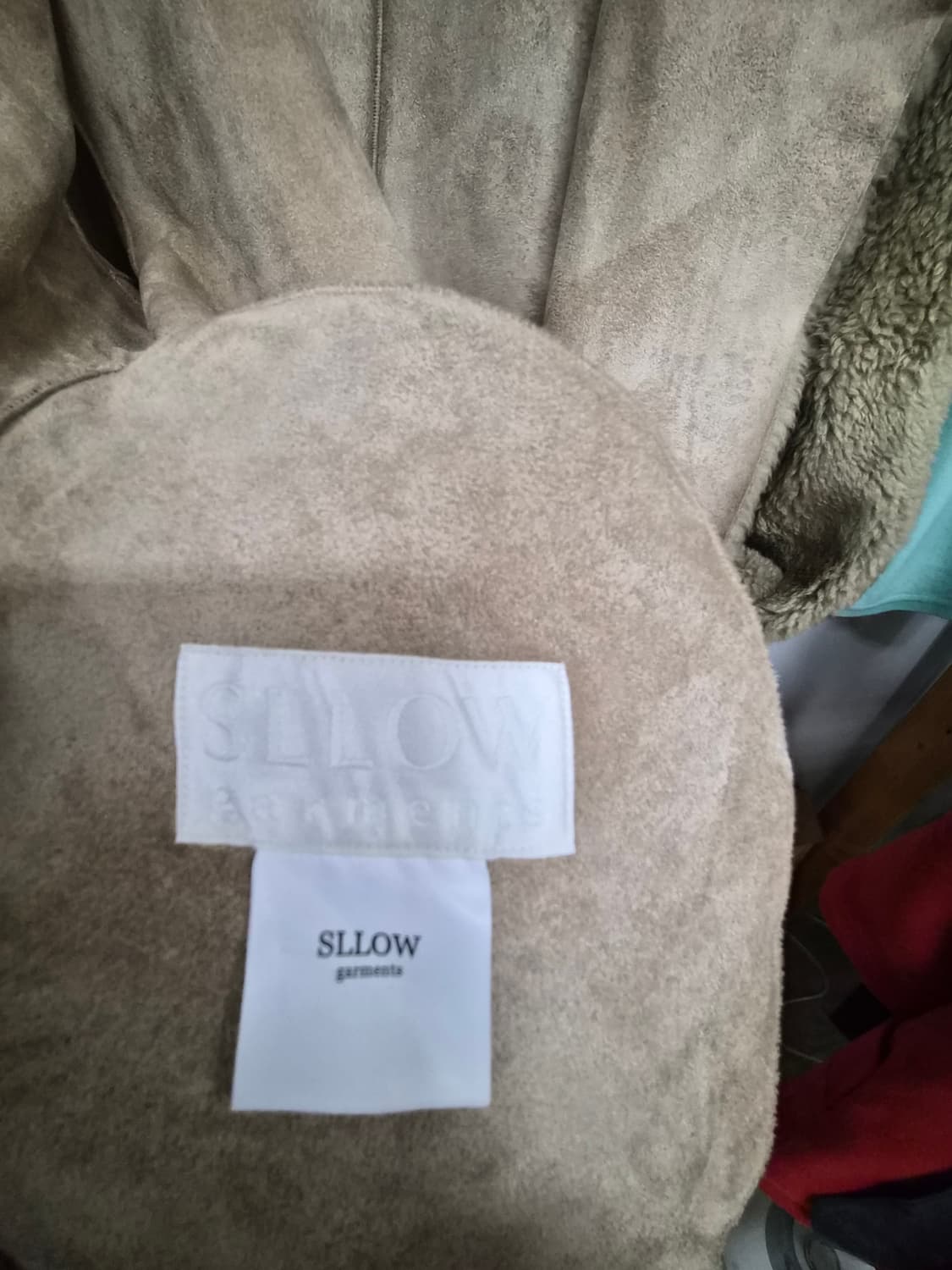 SLLOW 무스탕퍼코트 상품이미지5