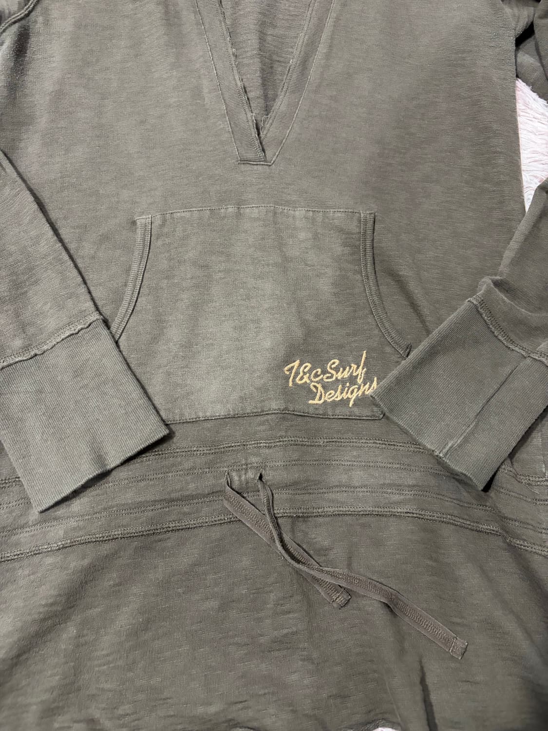 t&c surf 레이어드 후드 원피스 상품이미지4