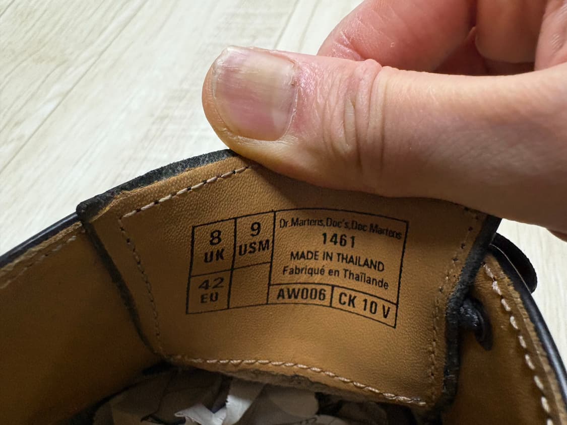 닥터마틴 1461 3홀 스무스 270 상품이미지7