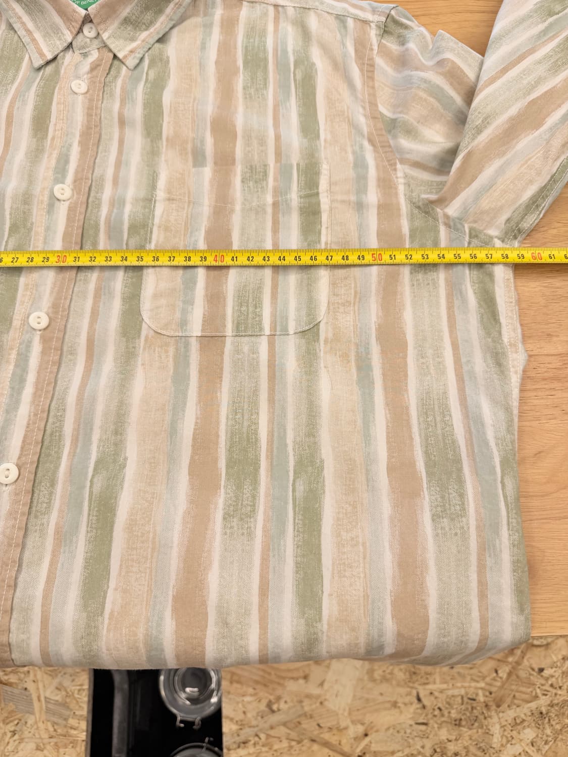 베네통 스트라이프 셔츠 상품이미지7