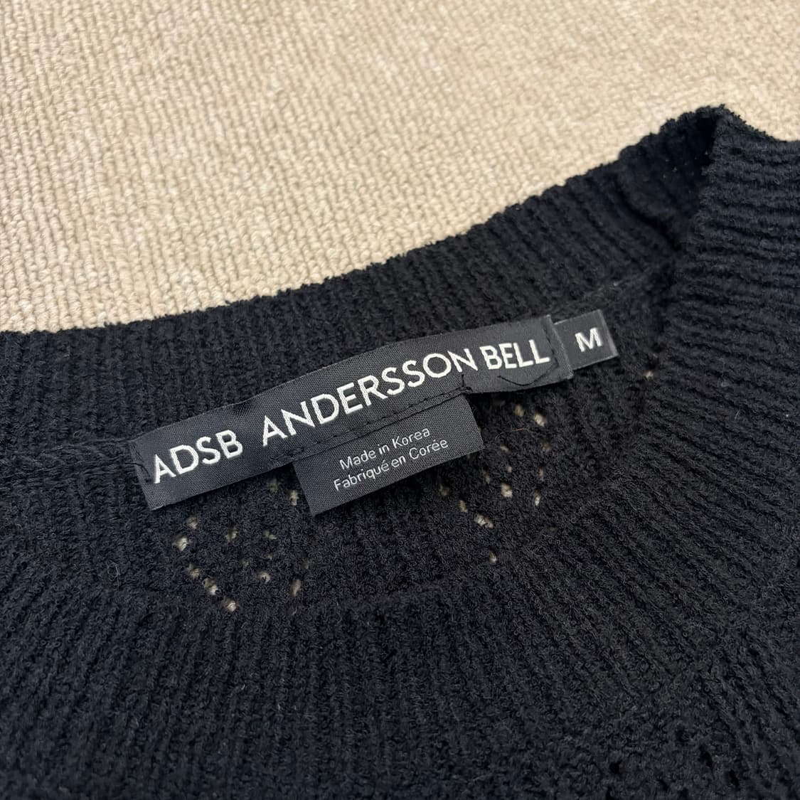 ADSB 앤더슨벨  드래곤 포인텔 썸머 니트 공용  상품이미지3