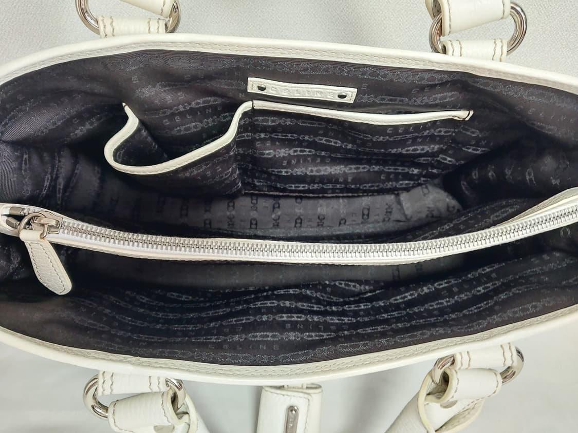 셀린느 데님 마카담 트리오페 부기백 토트백 (정품) 상품이미지9