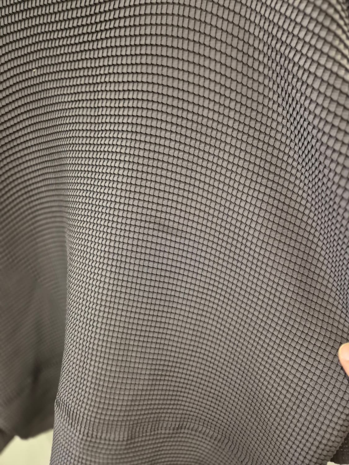 플리츠 7부 티셔츠 차콜 F 상품이미지4