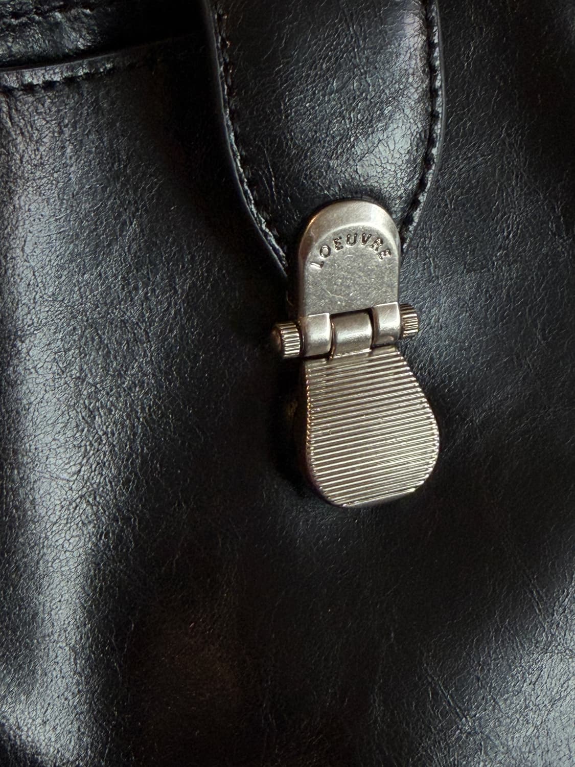 루에브르 Sac de Sortie 버킷백 라지 블랙 상품이미지7