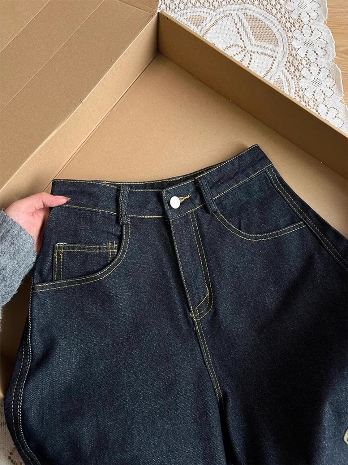 와이드 데님 팬츠 (4size) 상품이미지2