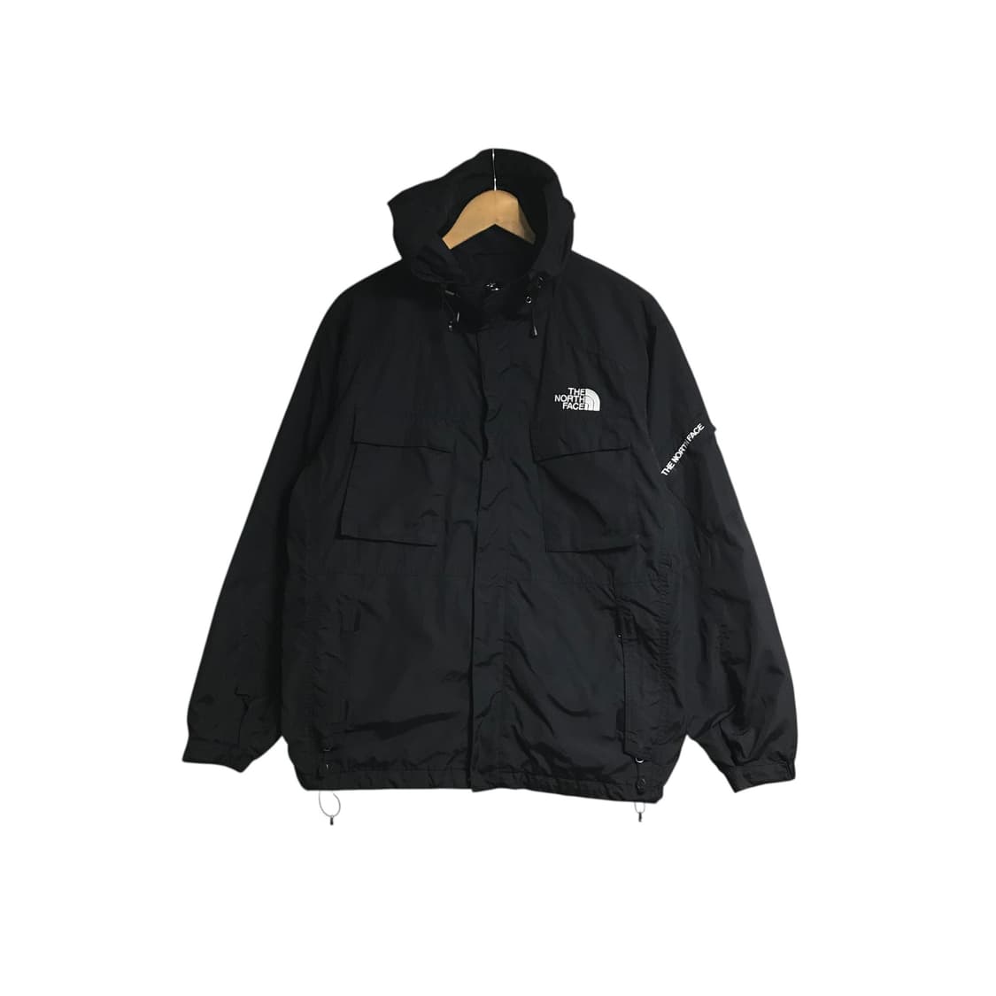 노스페이스 포켓 테크웨어 검정 바람막이 상품이미지2