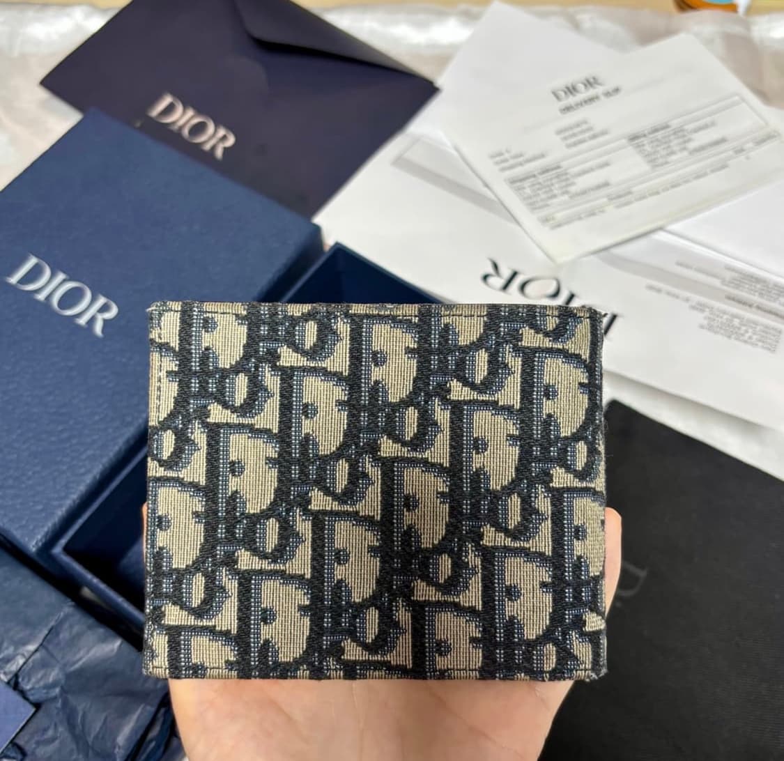 디올 오블리크 반지갑 새상품급 상품이미지2