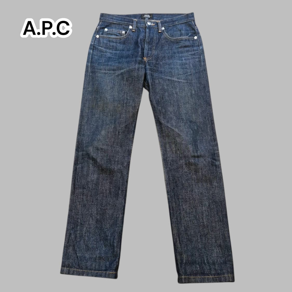 여성27~28인치 아페쎄(A.P.C) 진청바지  상품이미지1