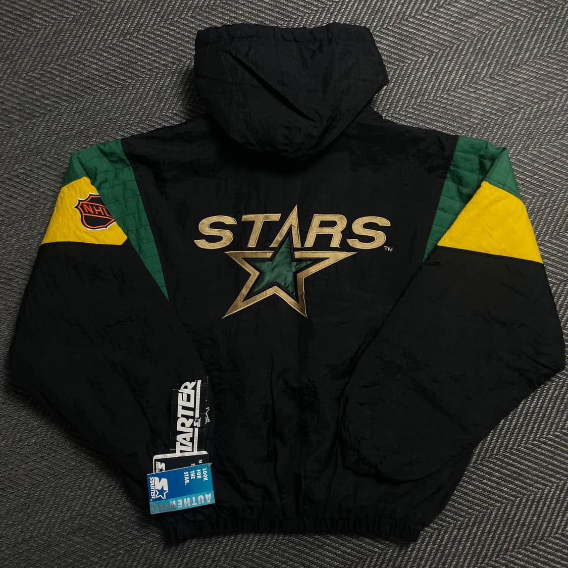 90s 스타터 NHL 박시핏 아노락 빅로고 자켓y 5616 상품이미지5