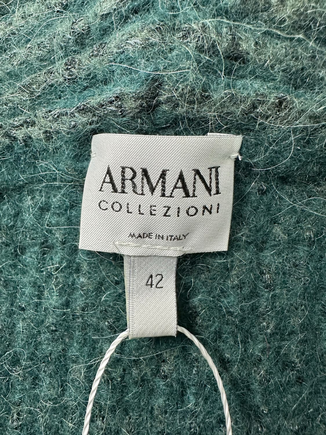 아르마니 콜레지오니 숄 버튼 니트 가디건 상품이미지4