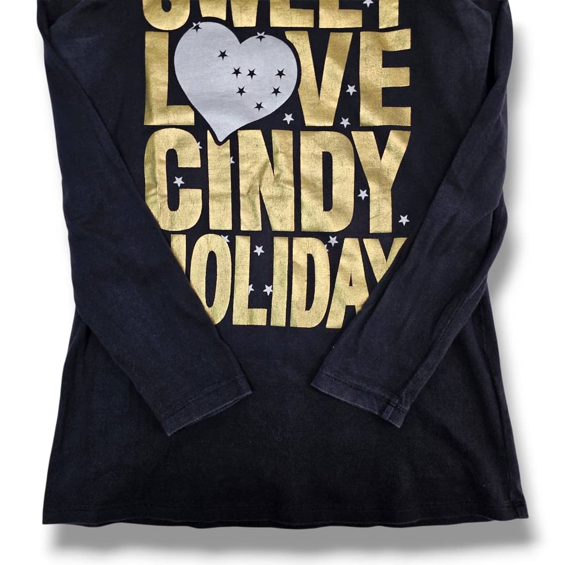  CINDY 레터링 긴팔 티셔츠 상품이미지3