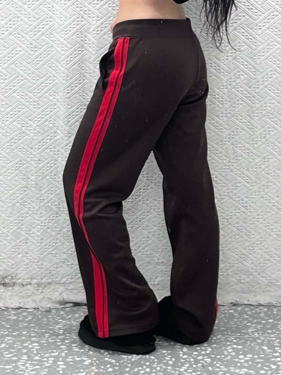 나이키 올드스쿨 레트로 Y2K 브라운레드 트랙팬츠 XL C09768 상품이미지2