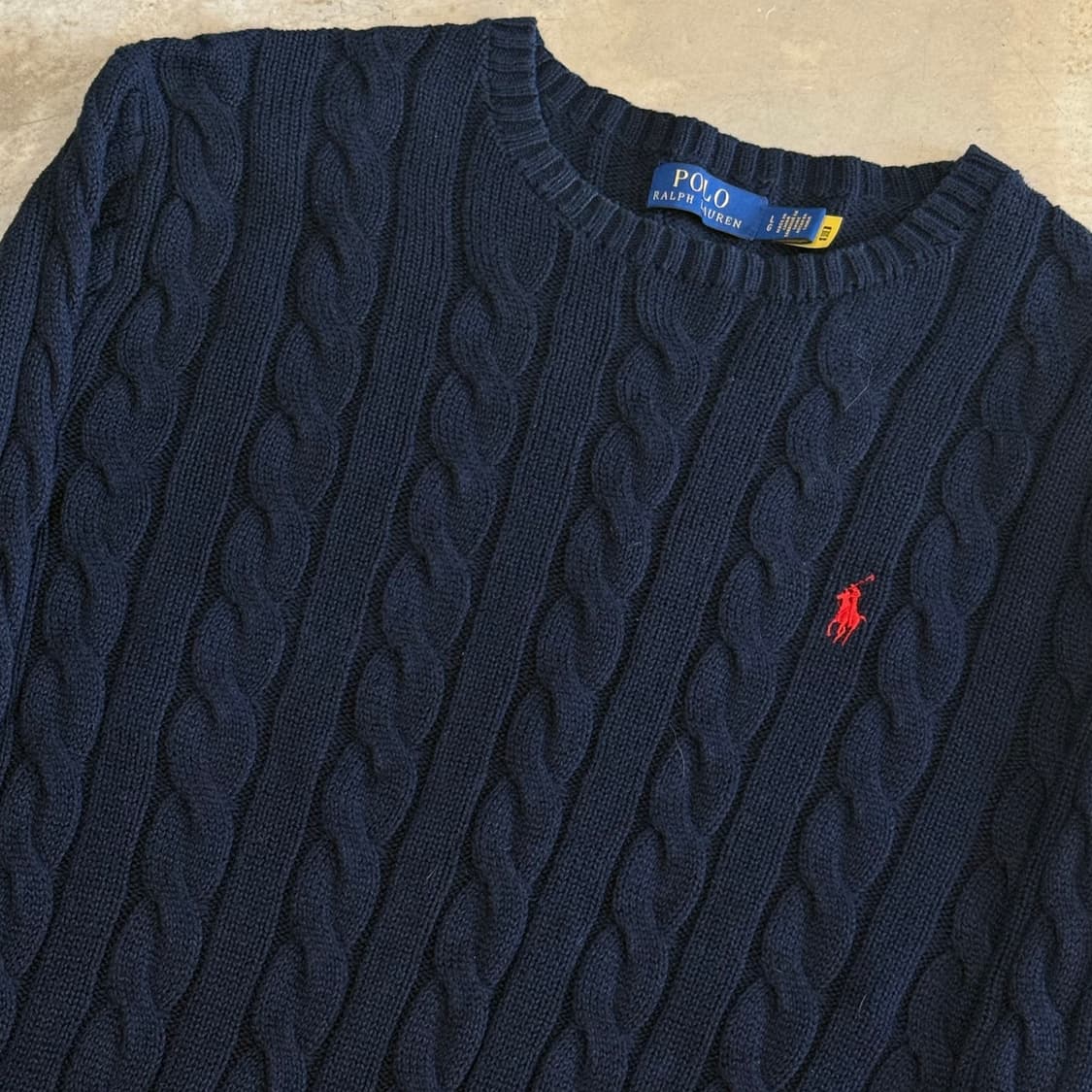 🫶🏻 폴로랄프로렌 네이비 케이블 니트 🫶🏻 상품이미지2
