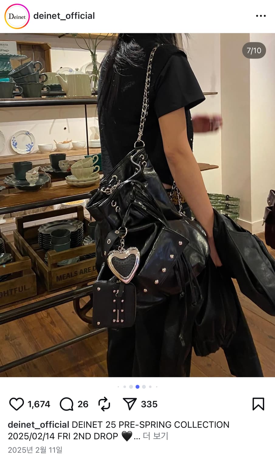 [다이닛] 5-WAY STUD POCKET MULTI BAG 상품이미지3