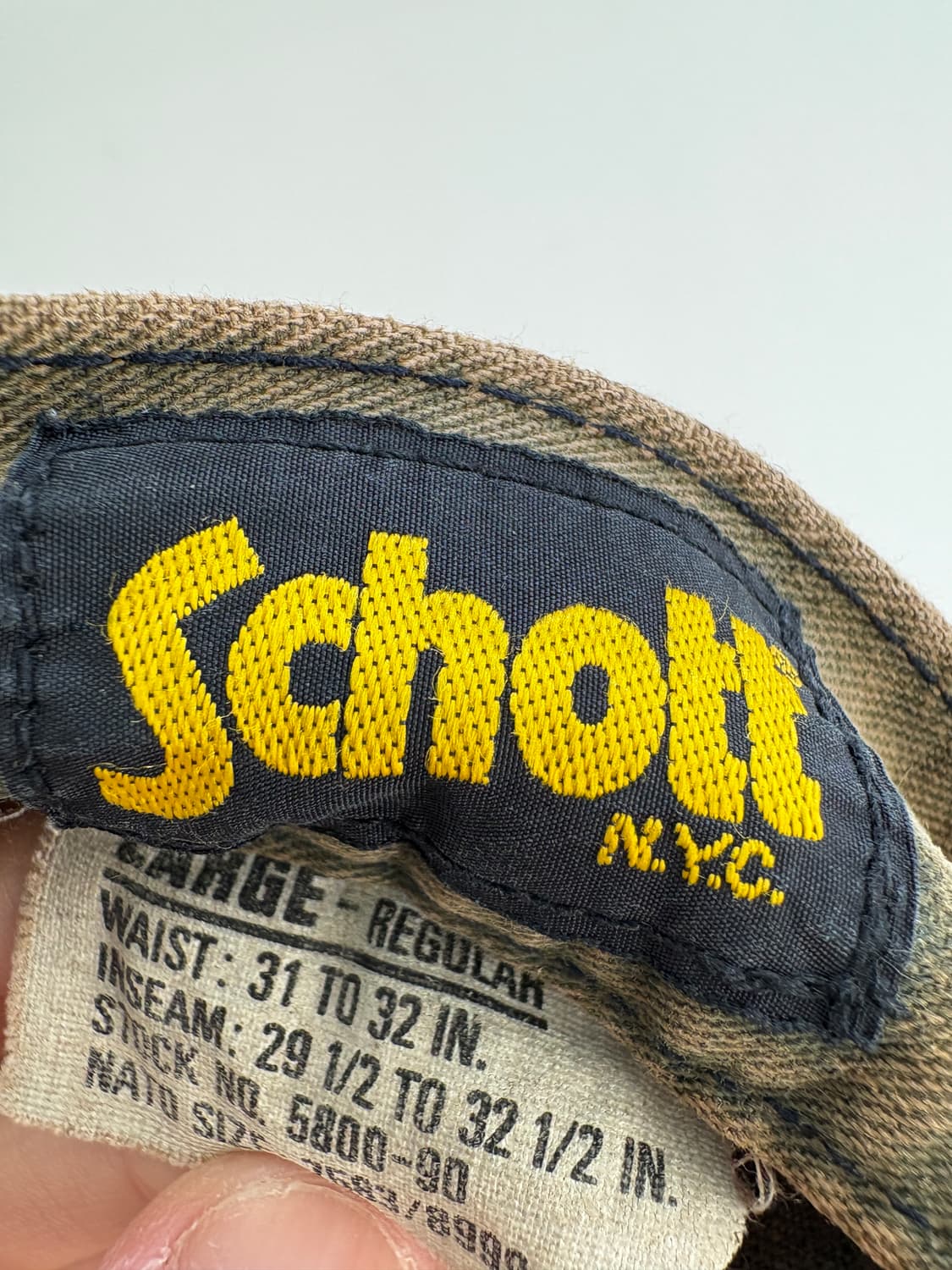 SCHOTT (Made in Japan) 카고팬츠 상품이미지6