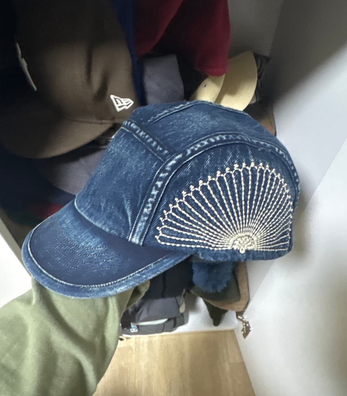 캐피탈 사시코 데님 캡 상품이미지1