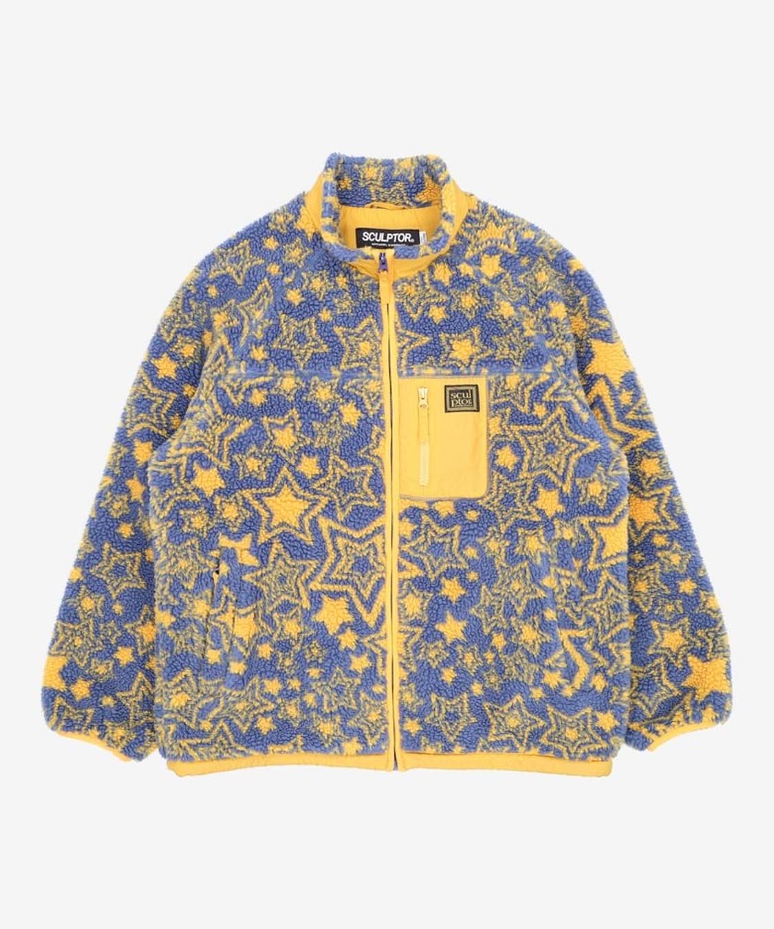 Sundry Color Sherpa Jacket Space Blue 상품이미지1