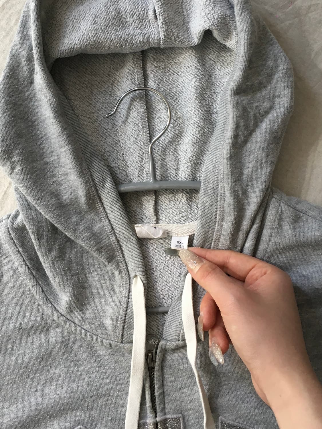 갭 빅로고 후드집업 상품이미지5