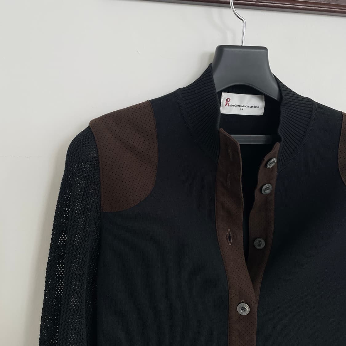 로베르타 디 까메리노 38|여성55 이태리 빈티지 메쉬 니트 가디건 상품이미지2