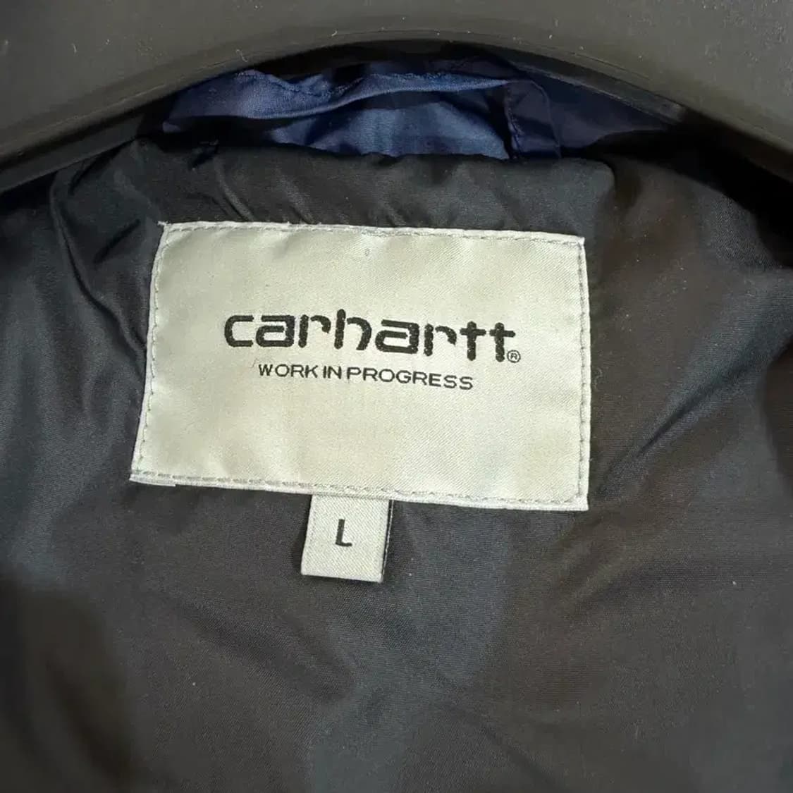CARHARTT WIP deming jacket navy L 상품이미지7