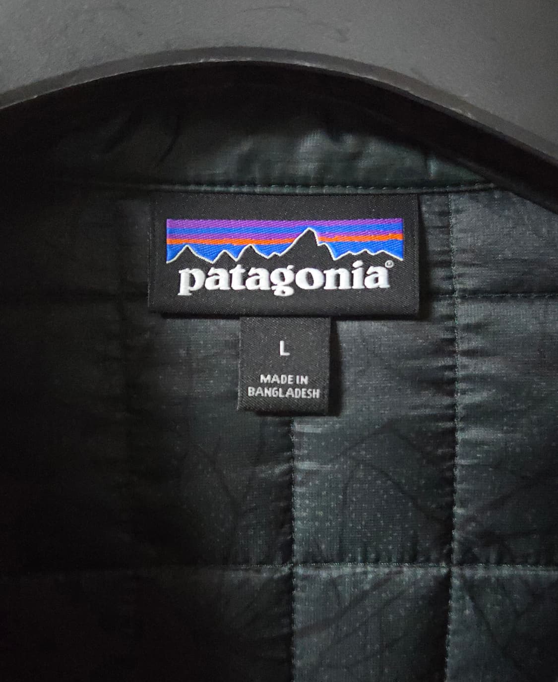 (착샷) 파타고니아 울 다운 셔츠 타탄체크 자켓 상품이미지4