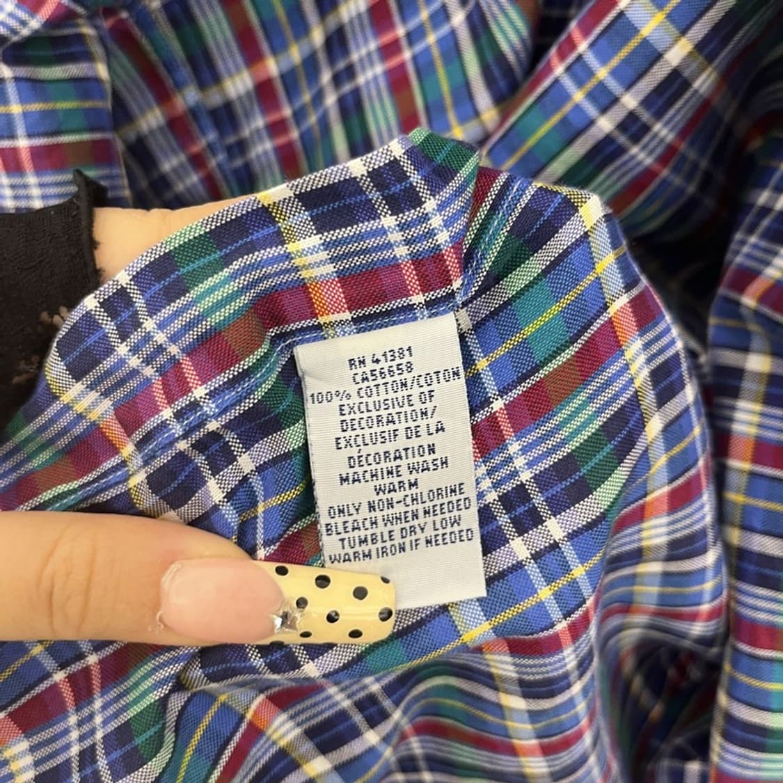 폴로 랄프로렌 올드스쿨 컨트리 빈티지 체크 셔츠 L C09999 상품이미지6