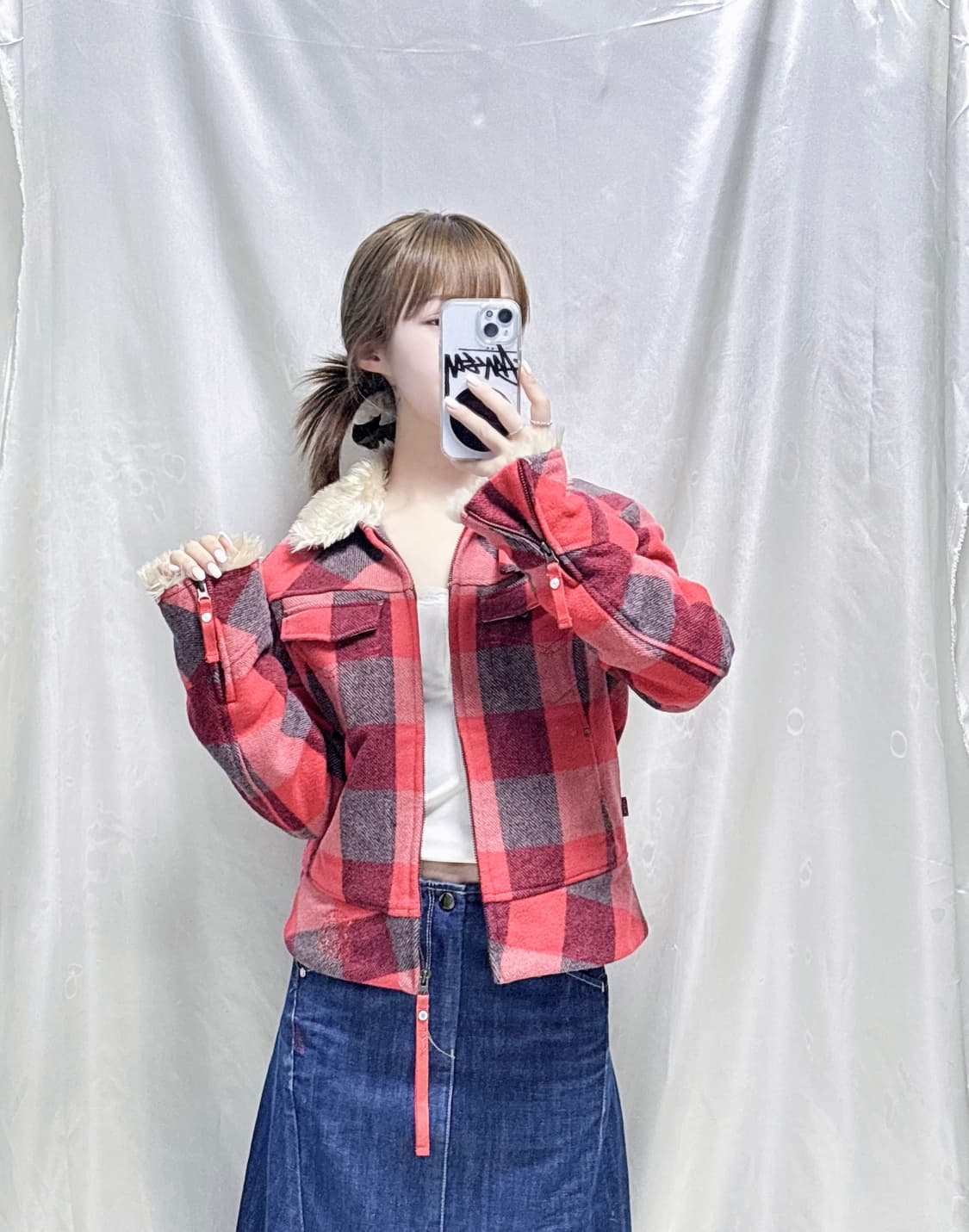 리바이스 울 타탄체크 라이더 자켓  상품이미지1
