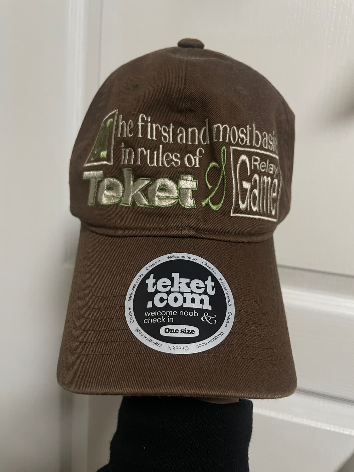 테켓 캡 상품이미지1