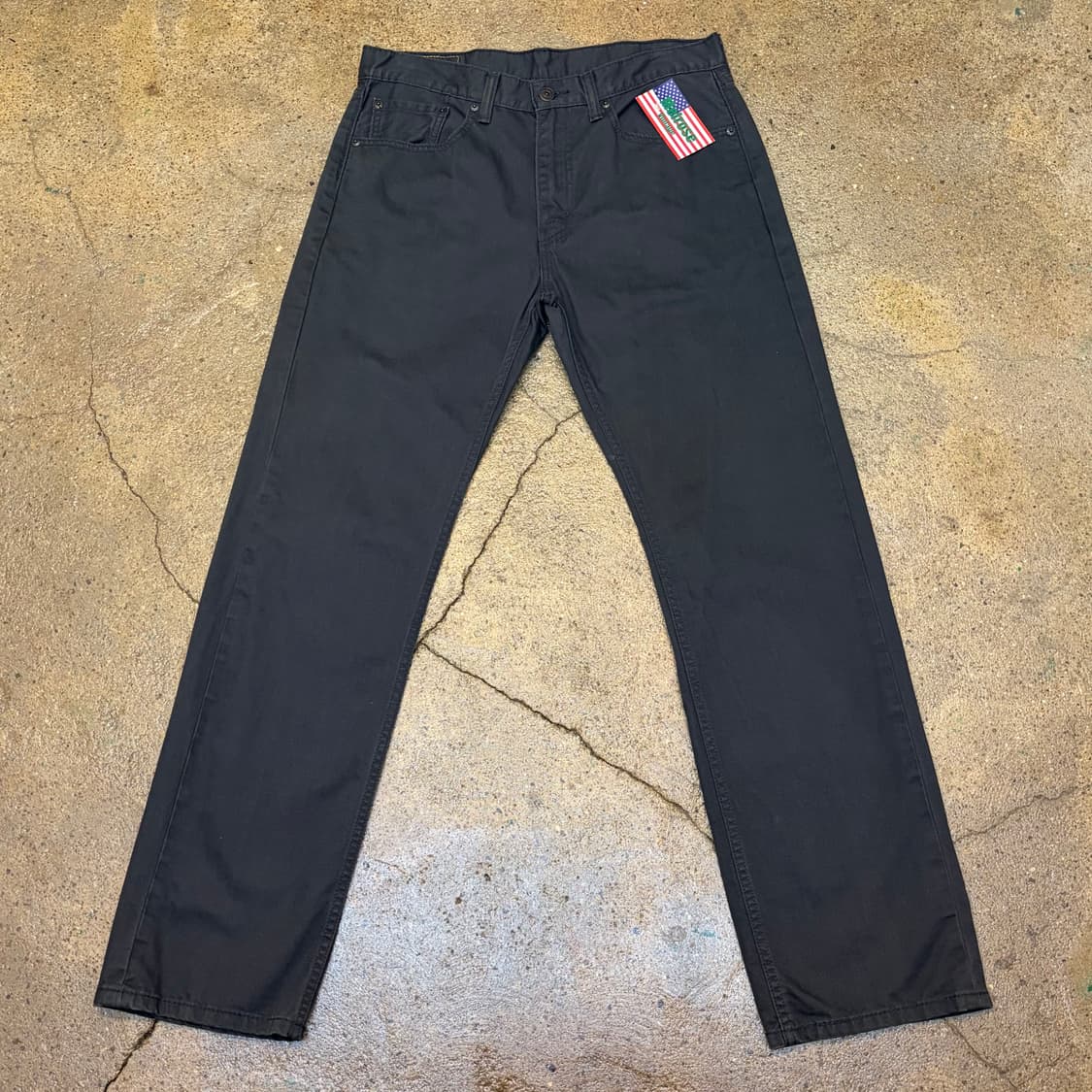 00s USA 빈티지 리바이스 505 블랙진 코튼 청바지 상품이미지1