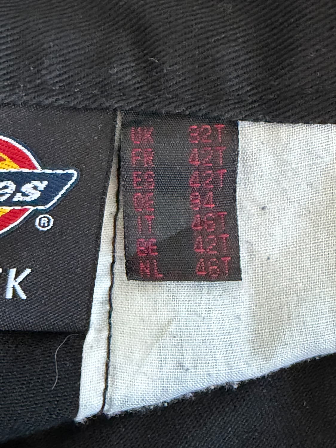 디키즈 REDHAWK 워크팬츠 / 카고팬츠 블랙 32 상품이미지6