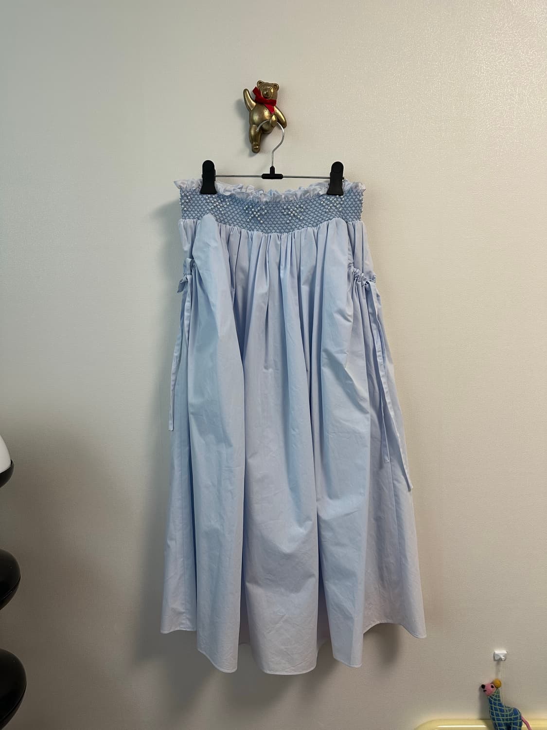 플레따 펄 리본 스커트 - S size 상품이미지2