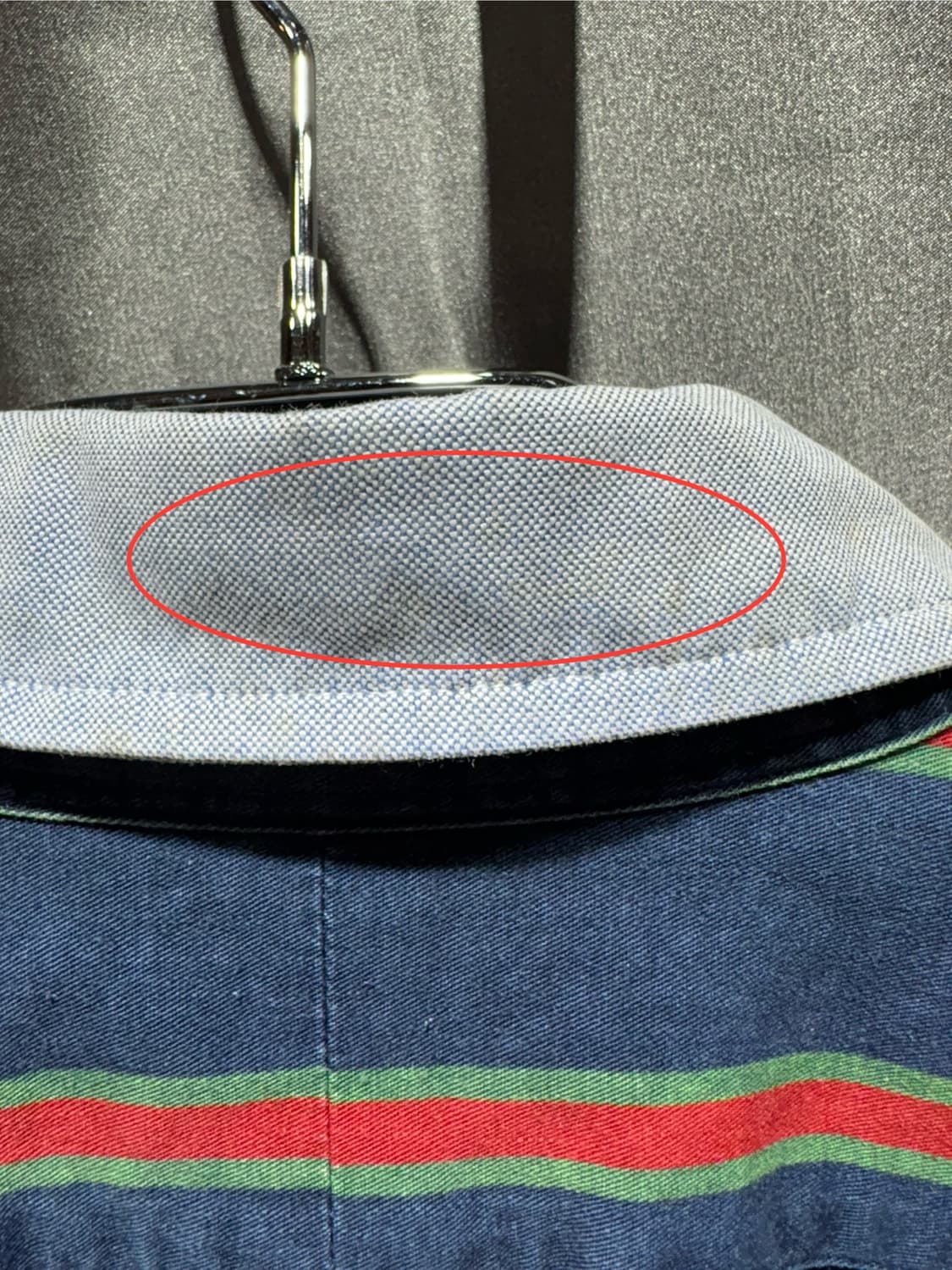 S 폴로랄프로렌 웨스턴 스트라이프 배색 셔츠 상품이미지6