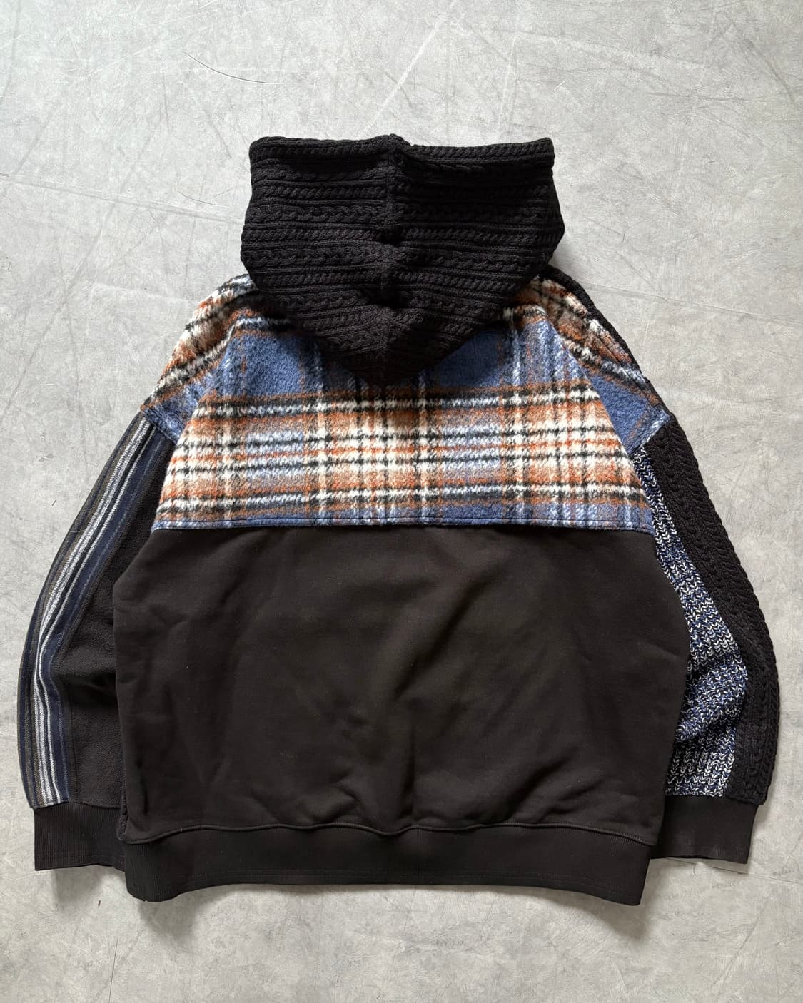 Andersson Bell 앤더슨벨 20FW 패브릭 콘트라스트 후드 상품이미지5