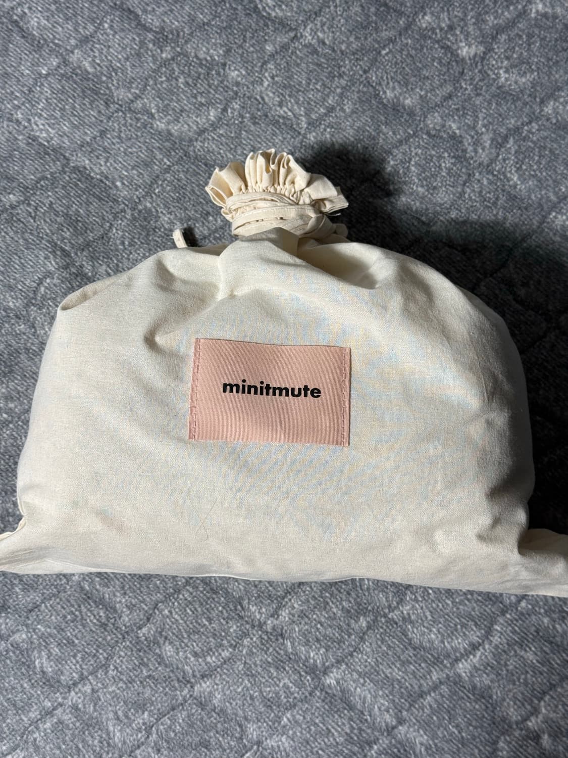 미닛뮤트 시어링 토트백 크림 새상품 상품이미지1