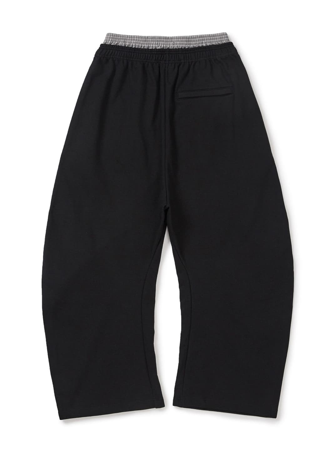 [LCDC] 엘씨디씨 레이어드 체크 스웻팬츠(블랙) 상품이미지5