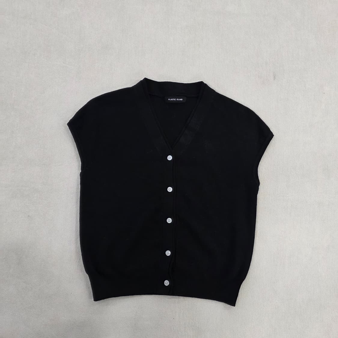 [실츨] 플라스틱아일랜드 니트 조끼 0127J 상품이미지1