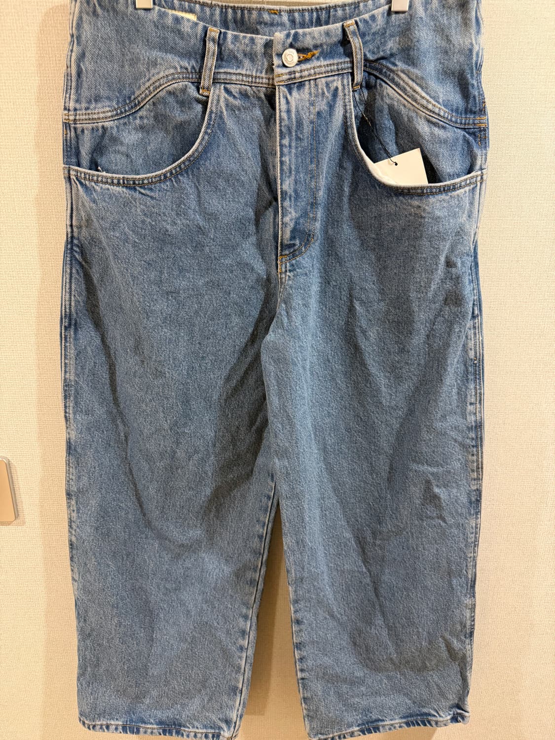 자라 x 나누시카 데님 크롭진  상품이미지3