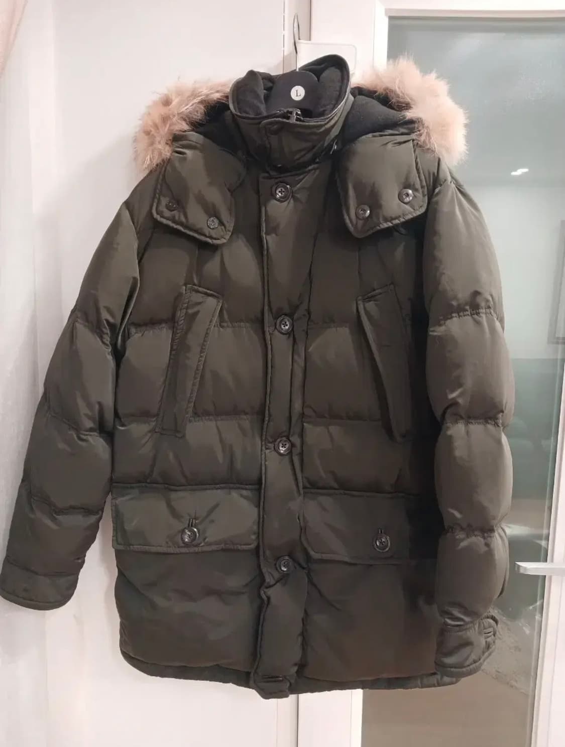 TOM FORD DOWN PUFF COAT FOX FUR HOOD 상품이미지1
