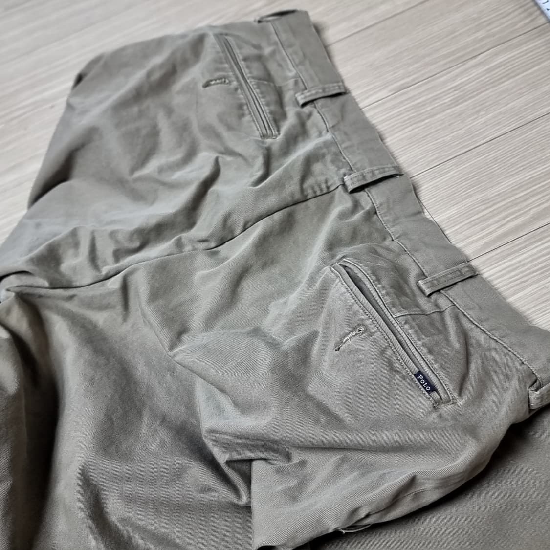 폴로 빈티지 베이지 면바지 남성(36) 상품이미지3