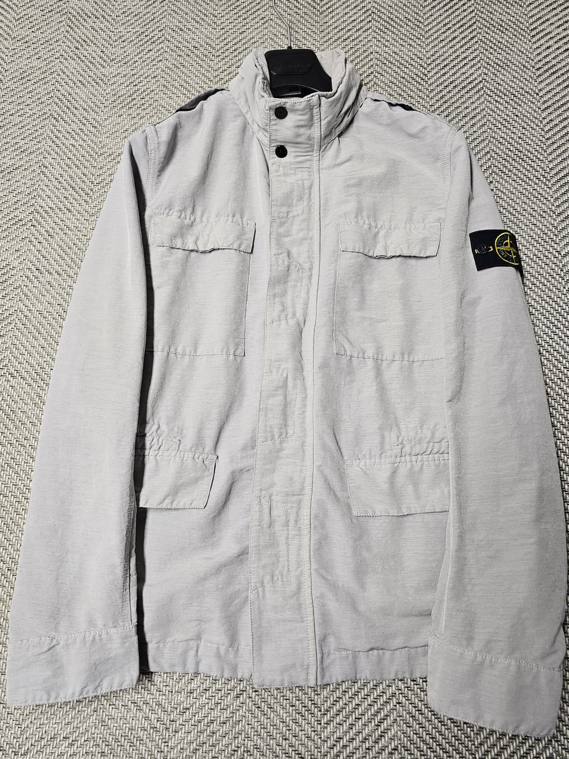 스톤아일랜드 POLYESTER SHANTUNG 필드자켓 상품이미지3