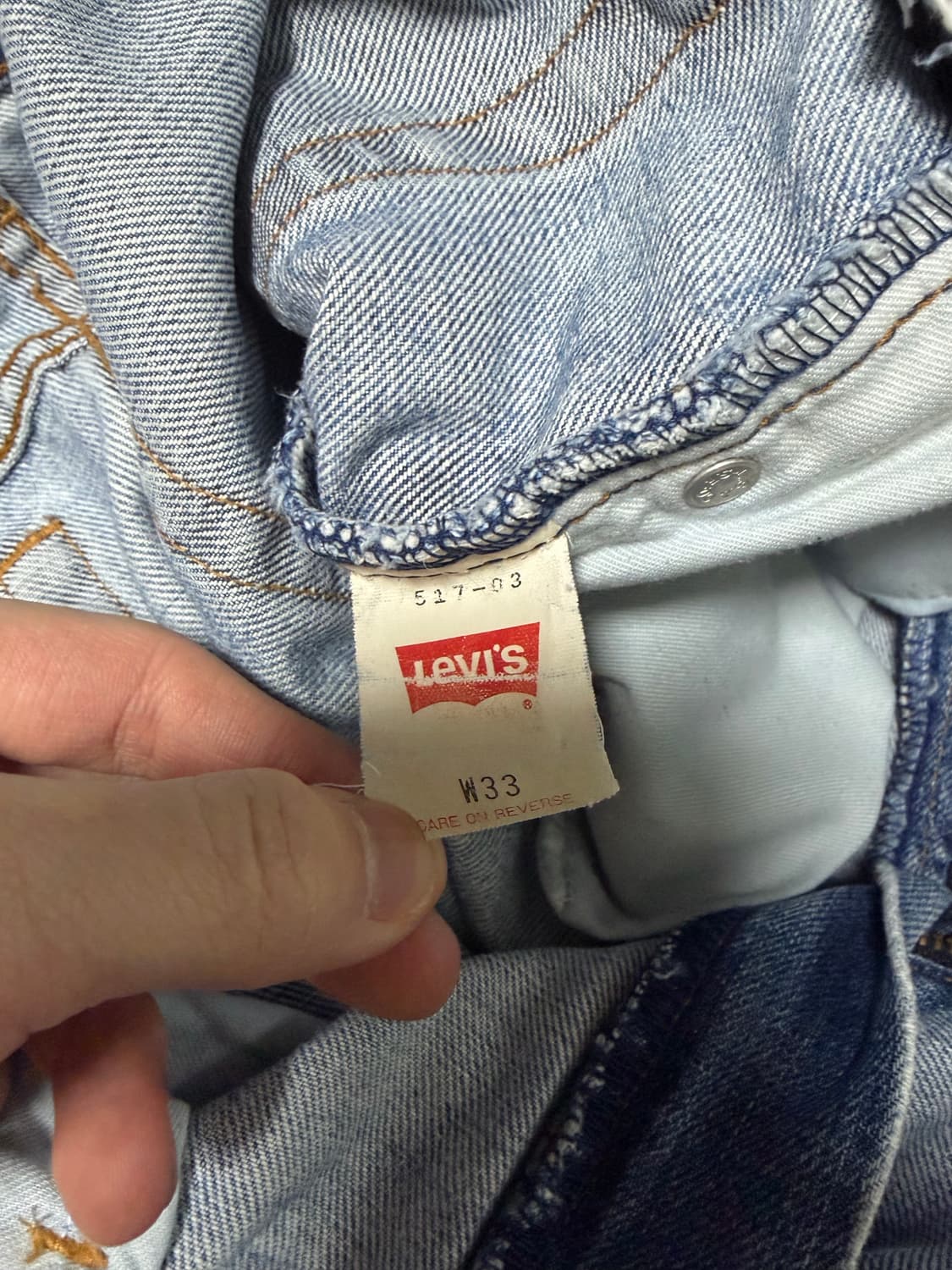 리바이스 517-03 부츠컷 made in japan 상품이미지3