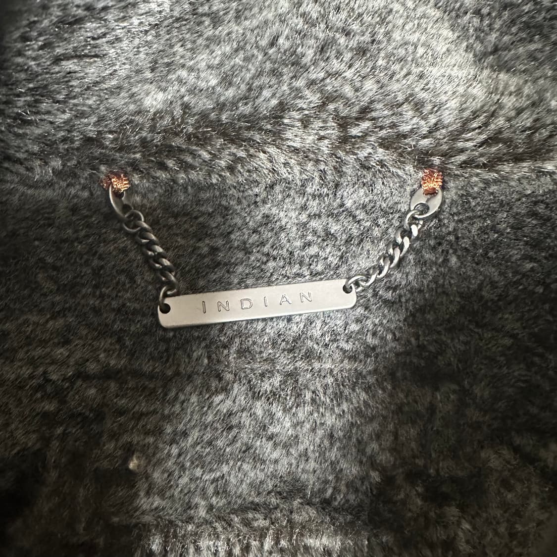 ✨ (바배) 인디안 스웨이드 버클 안감털 집업 자켓  상품이미지3