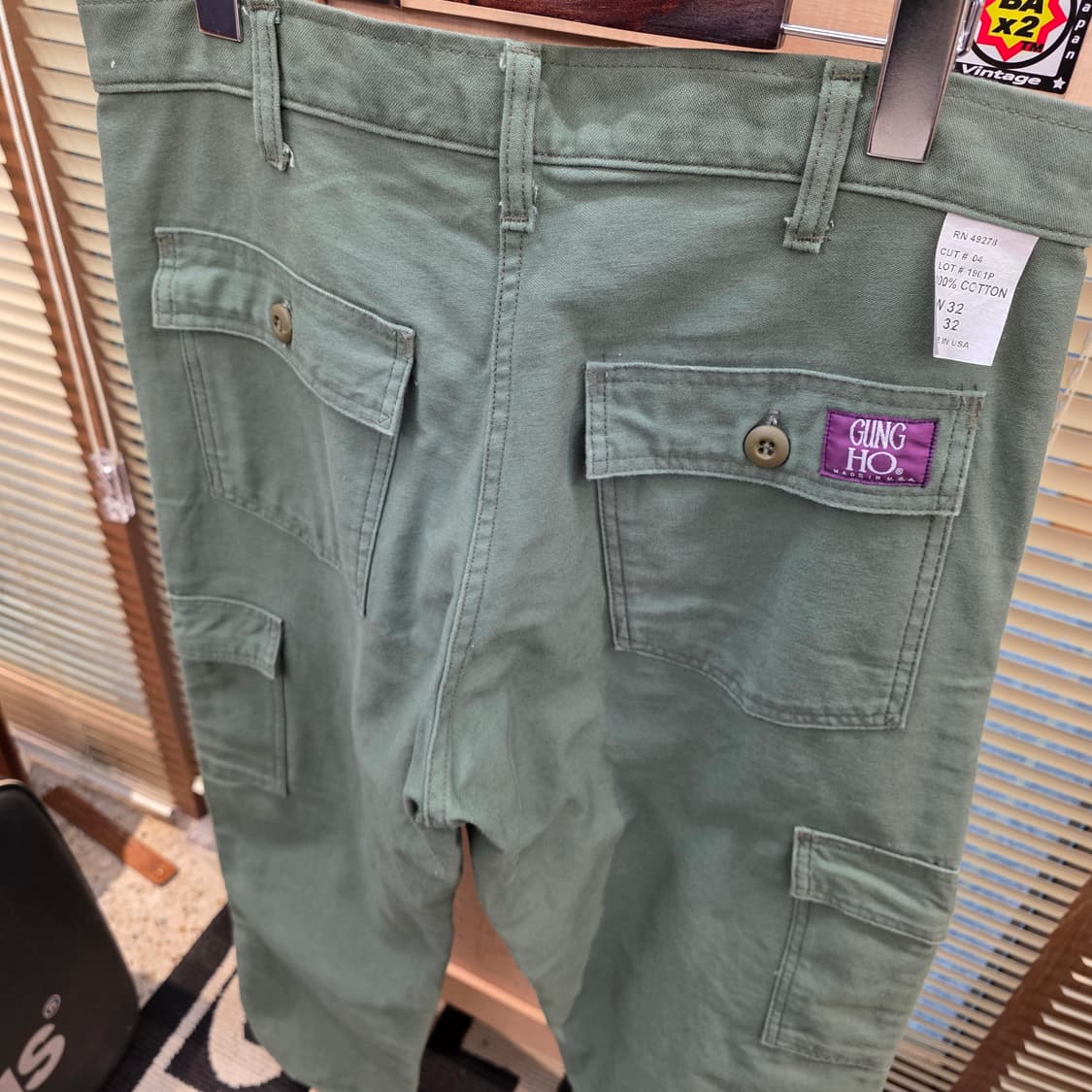 GUNGHO 밀리터리 퍼티그 팬츠(올리브) 상품이미지6