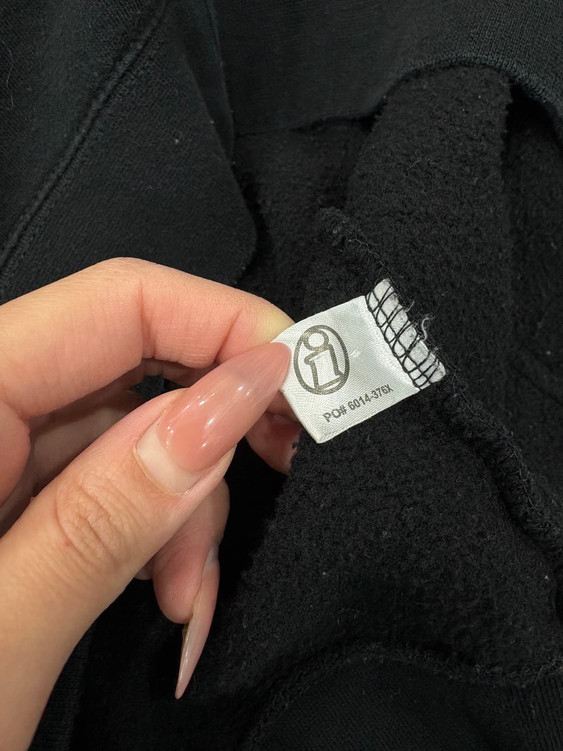 obey 오베이 후드티 블랙m 상품이미지5